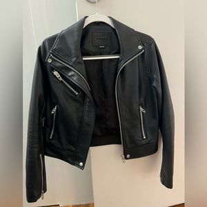 BlankNYC Faux Leather Moto Jacket